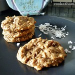 Almond coconut cookies