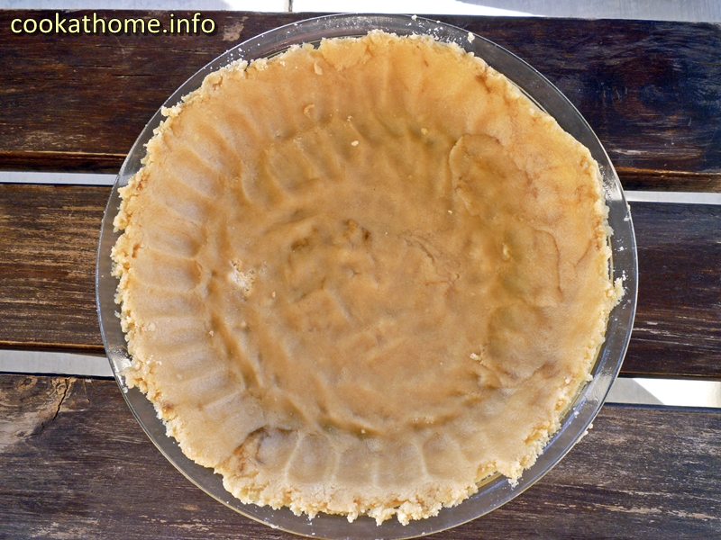A simple Paleo pie crust using simple ingredients such as almond flour, honey and coconut oil for any pie needs, any time of year! #pie