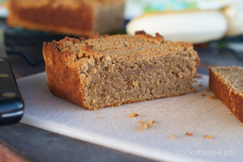 A yummy and tasty banana bread that no one would know that it is gluten and dairy free. #bananabread #cookathome #glutenfree #dairyfree