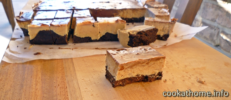 Chocolate sunbutter slice