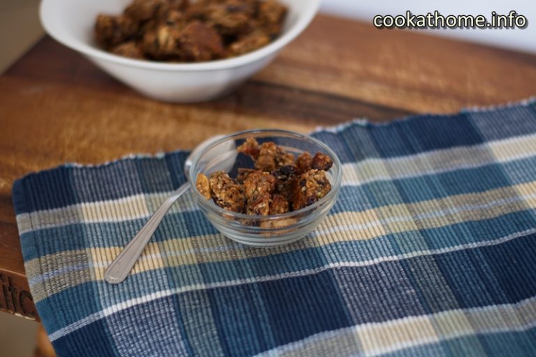 Cook at home Egg white granola
