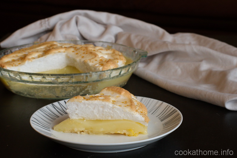 A special dessert, classic lemon meringue pie, that is so easy to make #lemonmeringuepie #cookathome #glutenfree #dairyfree