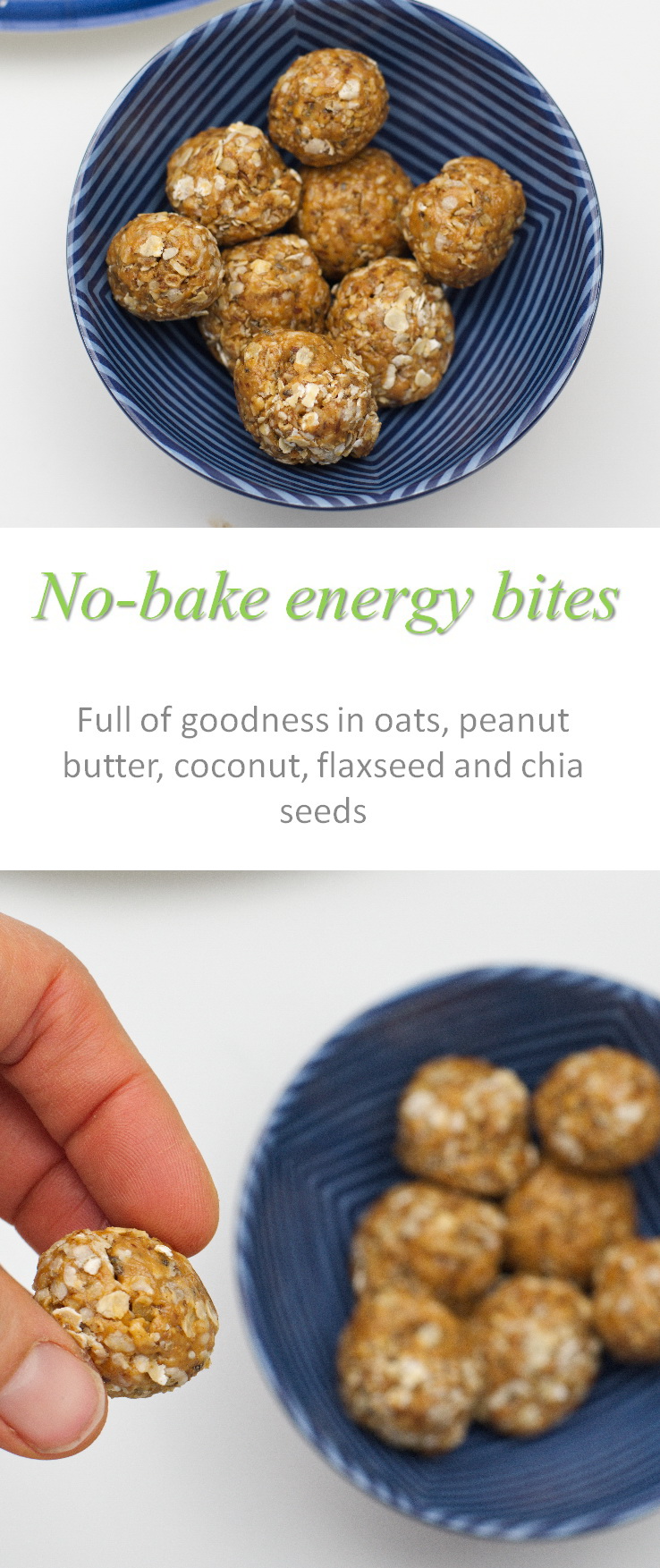 A healthy, no-bake gluten and dairy-free recipe with no added refined sugar, these no-bake energy bites have plenty of taste! #energybites