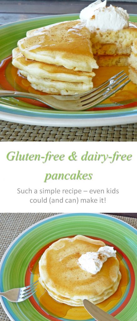 A simple, no-fail pancake recipe that guarantees light and fluffy pancakes, every single time. #pancakes