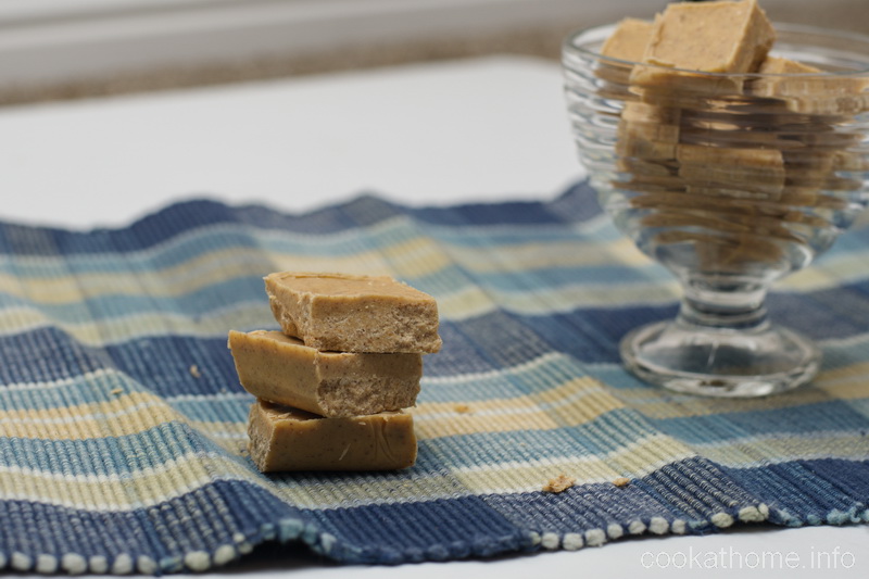 A simple peanut butter fudge recipe that can be adjusted with other add-ins as you please! #peanutbutter #fudge #cookathome #glutenfree #dairyfree