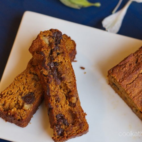 Cook At Home Pumpkin Peanut Butter Bread