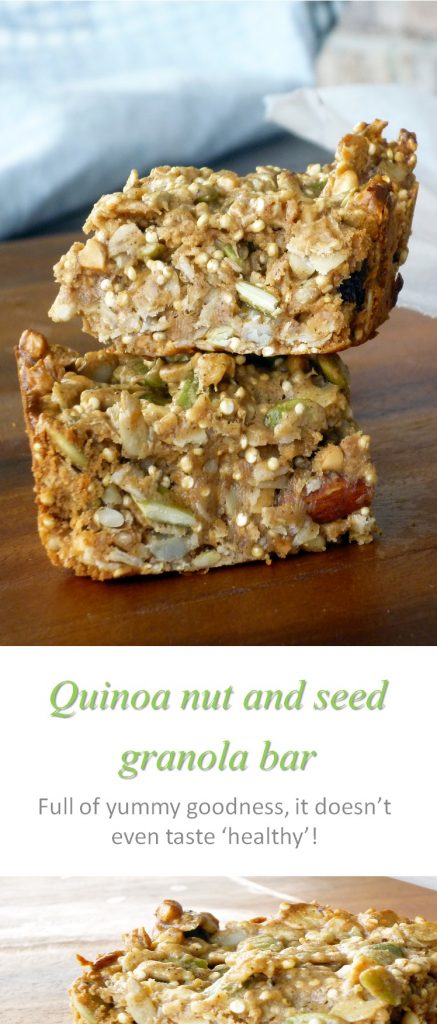 Quinoa nut & seed bar