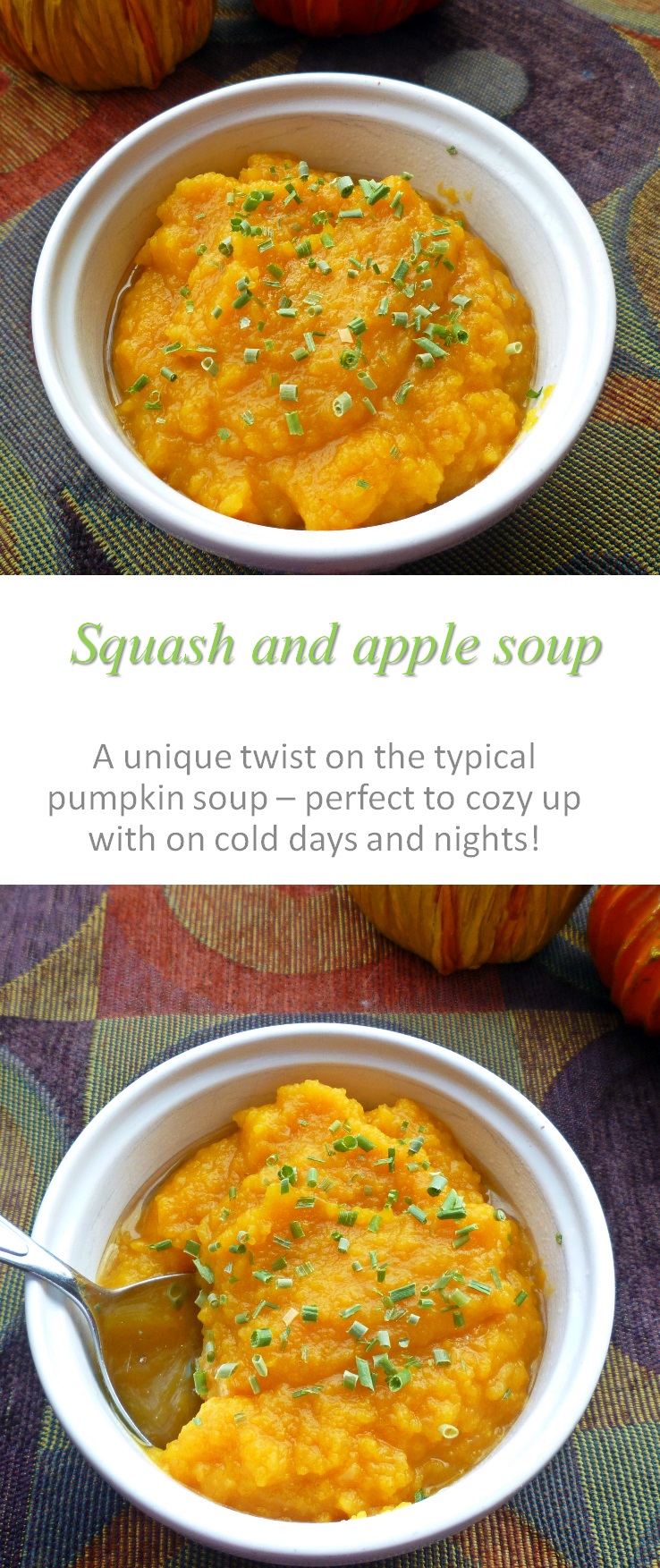 Cook at home Squash apple soup