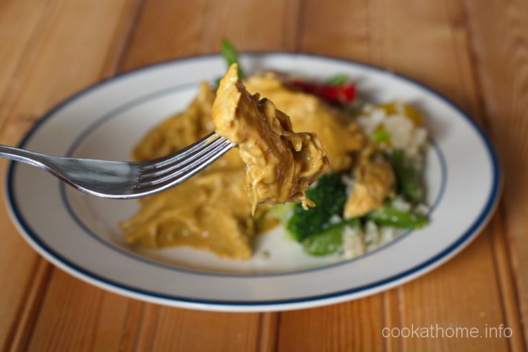 Cook at home Thai almond curry sauce