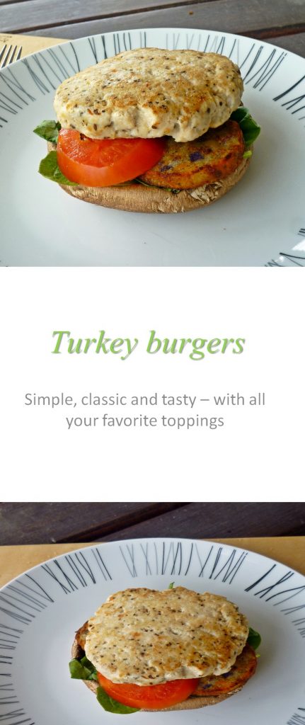 A basic burger recipe that contains no gluten but still packs a punch with flavor. Add any herbs and spices you wish to change the flavor each time! #burger