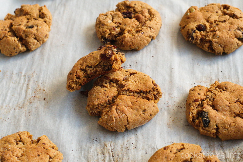 Cook at home | Coconut raisin cookies - Cook at Home