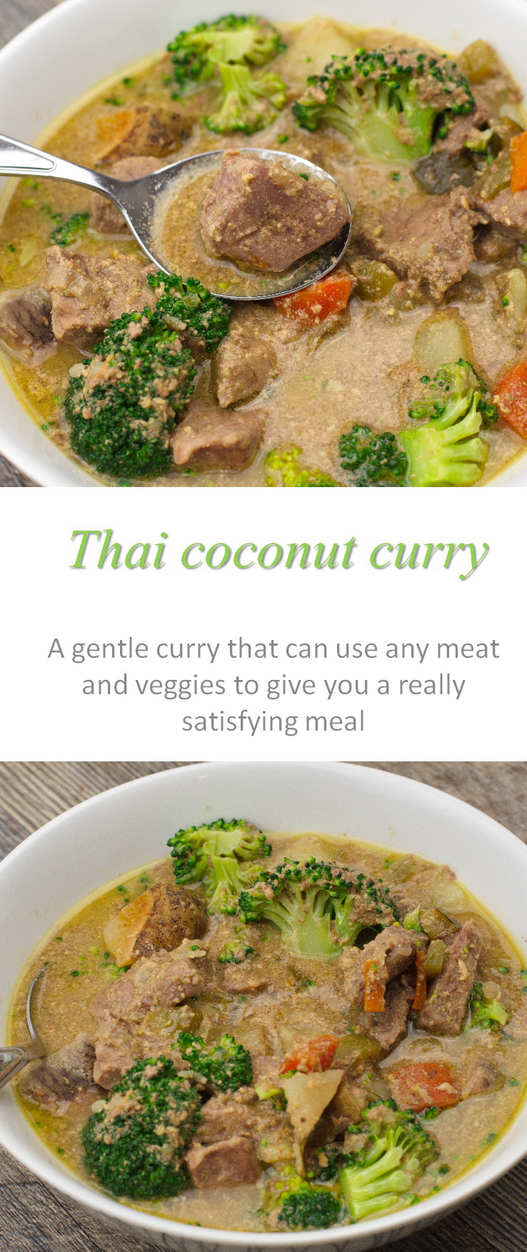 Cook at home | Thai beef coconut curry